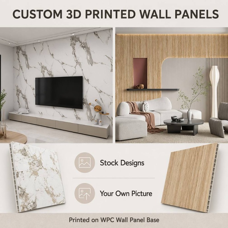 3D Printing Wall - 앤베스트 3D 프린팅 WPC 벽면 패널