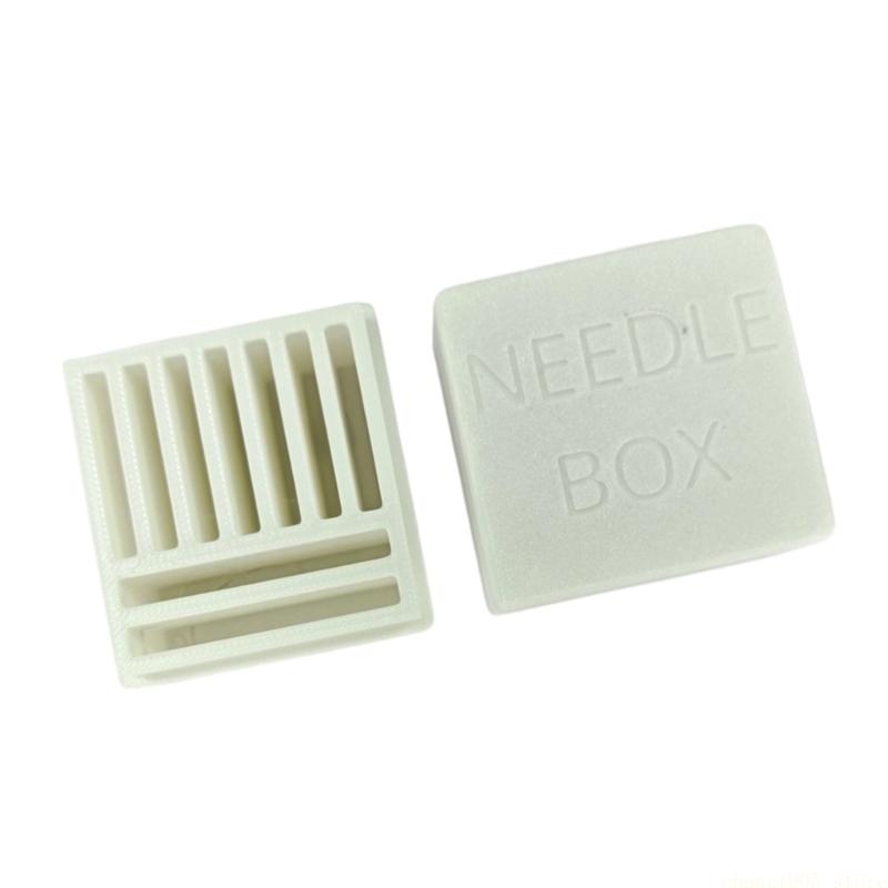 3D Printing Process - 1pc 3D 인쇄된 바느질 바늘 보관
