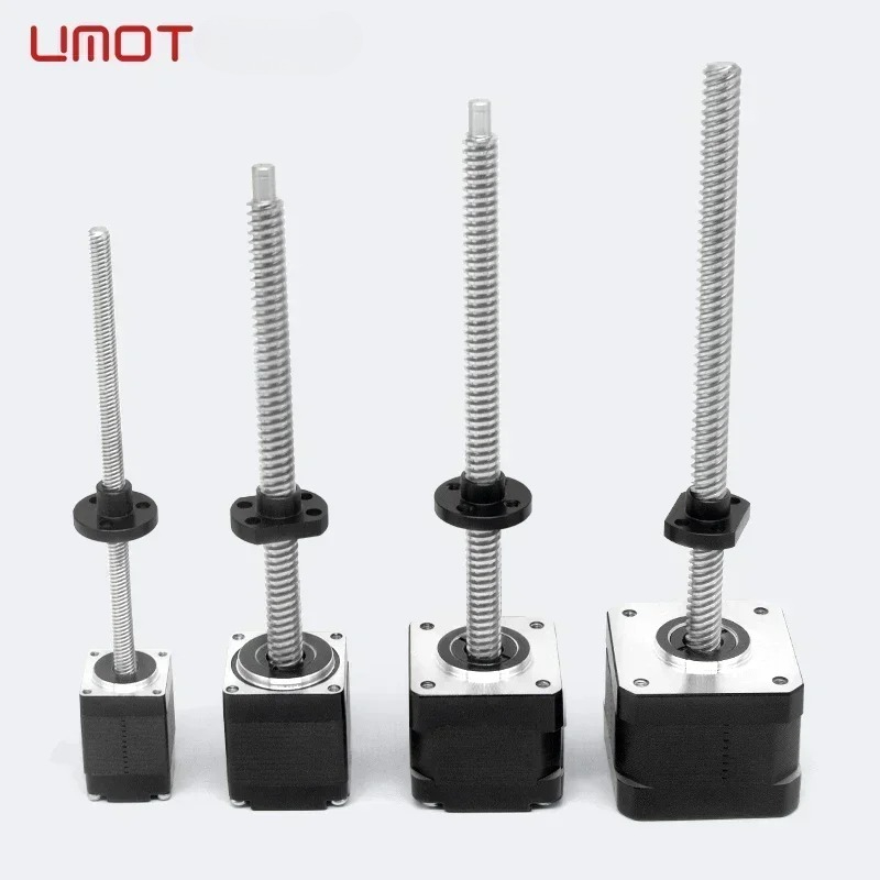 Lead Screw Stepper - UMOT 리니어 스테퍼 모터 Nema8 11