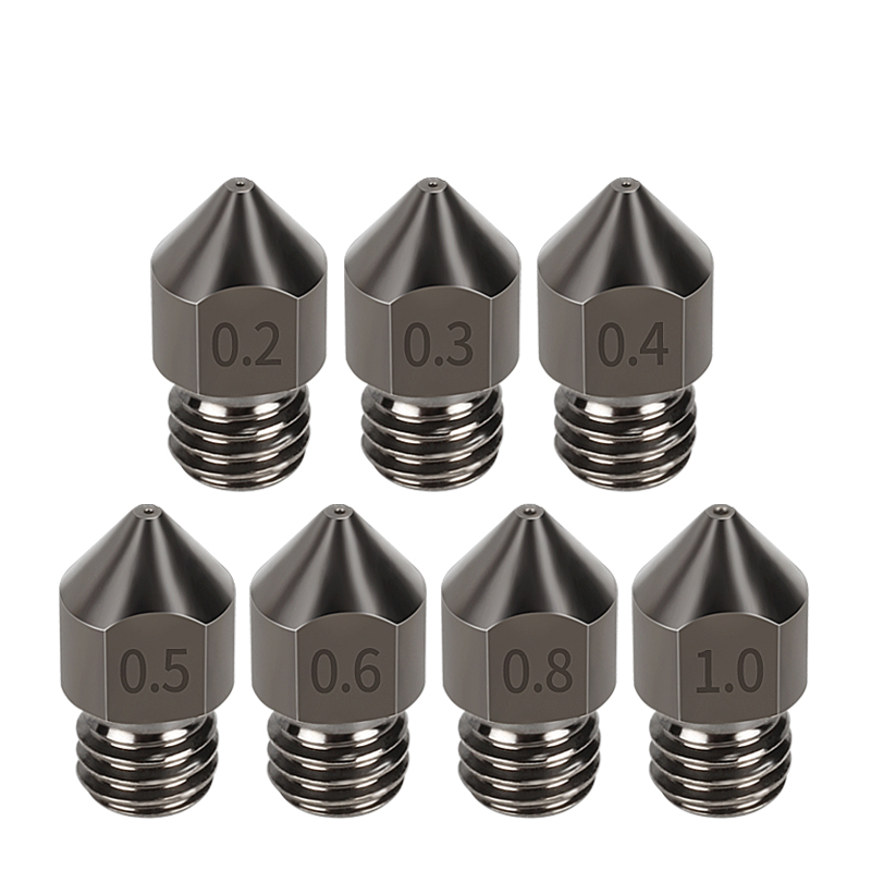 슈퍼 강화 강철 노즐 MK8 5개/로트 하드 리프랩 1 - 3D Printing Nozzle 리뷰 및 가격