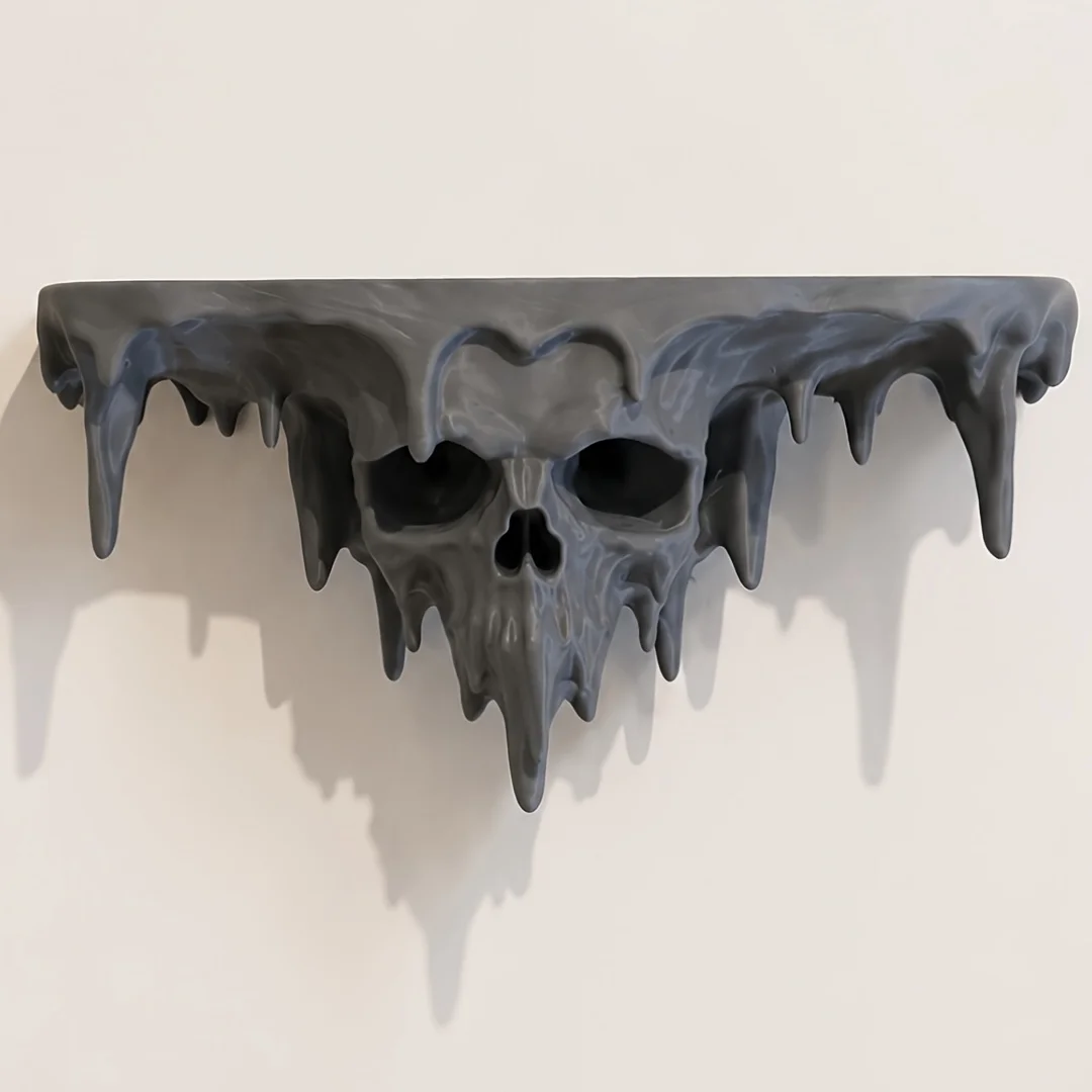 새로운 3D 프린팅된 녹아내리는 해골 모양의 플로팅 선 - 3D Printing Drawing 리뷰 및 가격