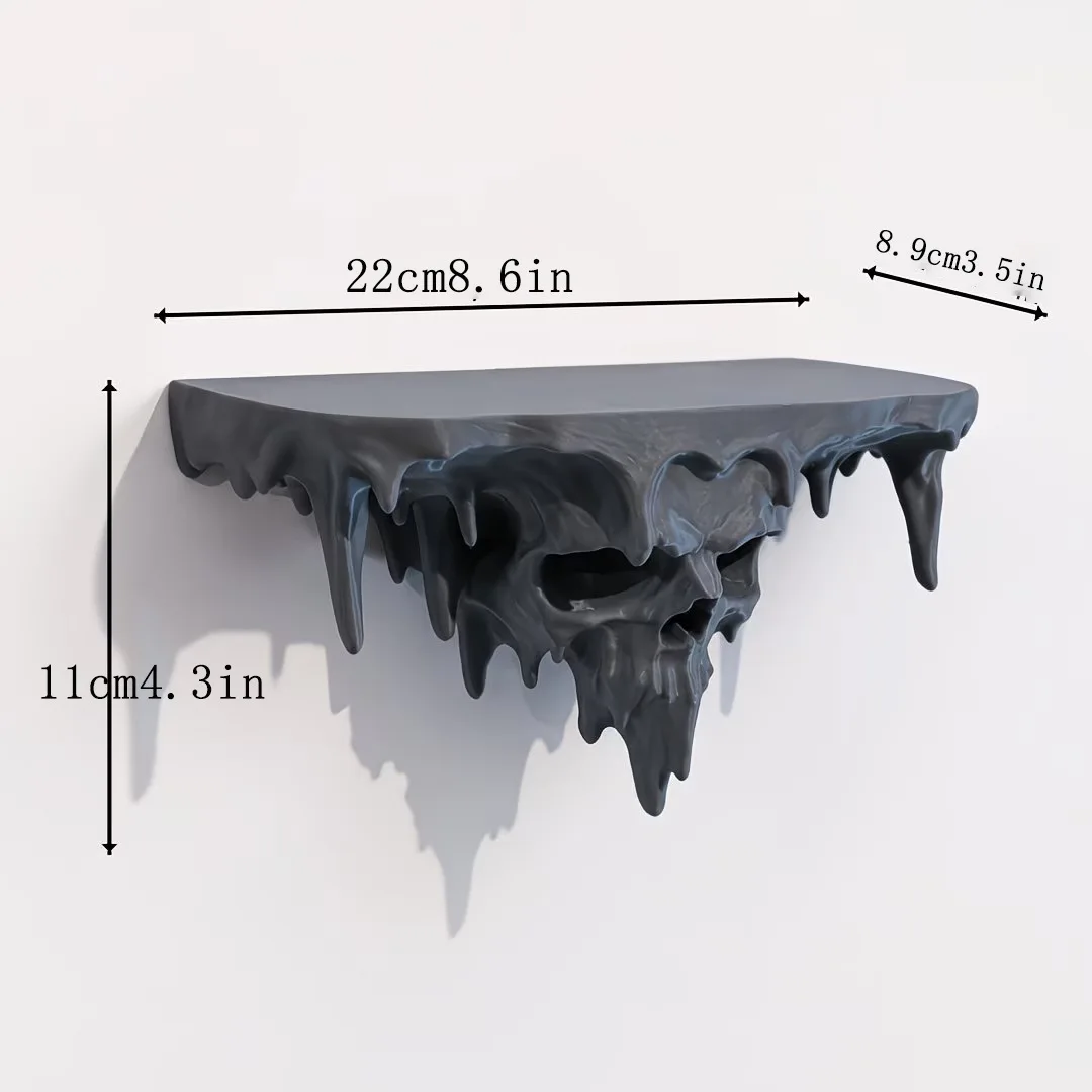새로운 3D 프린팅된 녹아내리는 해골 모양의 플로팅 선 - 3D Printing Drawing 리뷰 및 가격