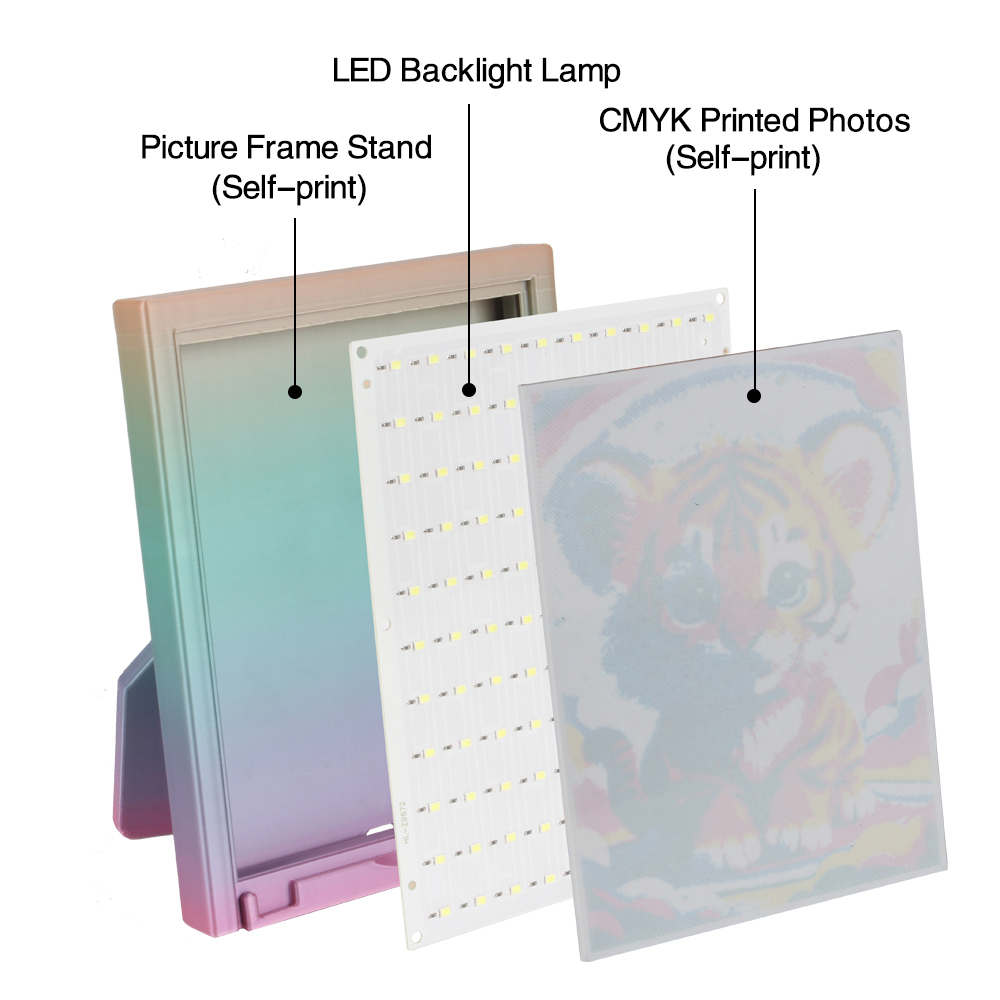 Bambu Lab Lithophane Led 패널 CM - 3D Printing Process 리뷰 및 가격