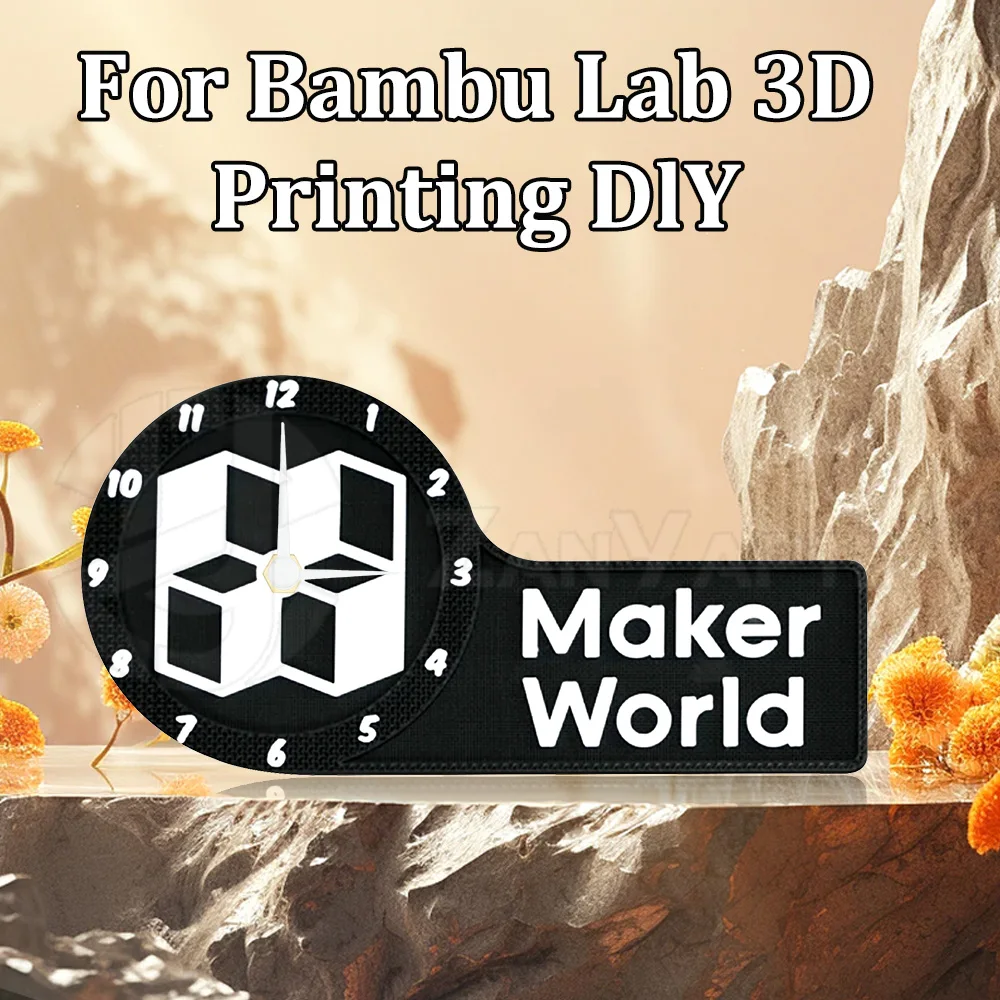 Bambu Lab Clock MH011 메이커용 공급  - 3D Printing Process 리뷰 및 가격