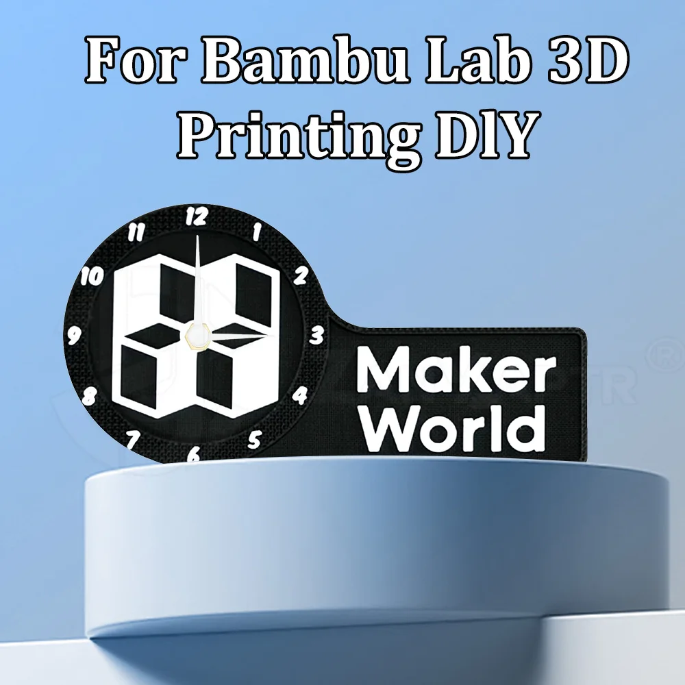Bambu Lab Clock MH011 메이커용 공급  - 3D Printing Process 리뷰 및 가격