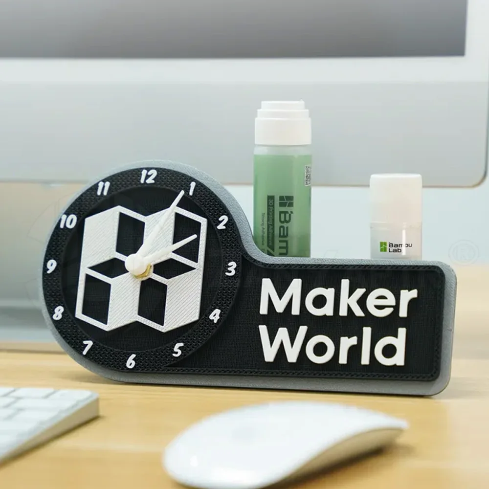 Bambu Lab Clock MH011 메이커용 공급  - 3D Printing Process 리뷰 및 가격