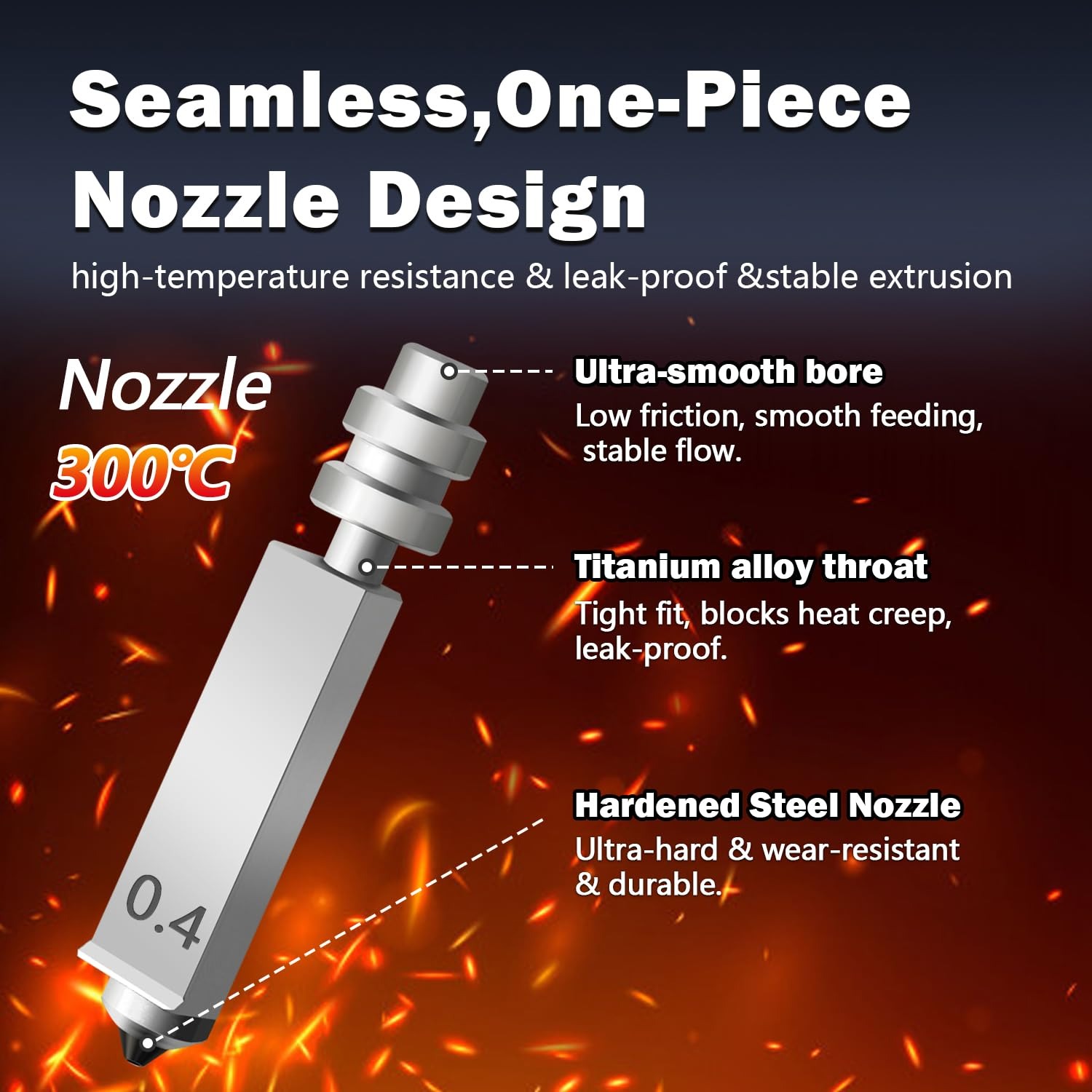 Anycubic Kobra X/Kobra 4 바이메탈  - 3D Printing Nozzle 리뷰 및 가격