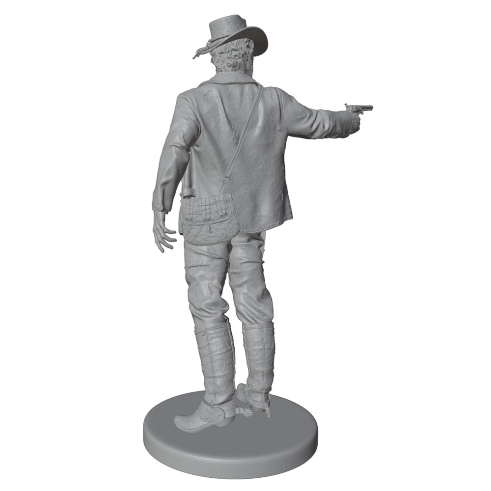 1/24/12/6 레드 데드 웨스턴 카우보이 드로잉 건 - 3D Printing Drawing 리뷰 및 가격