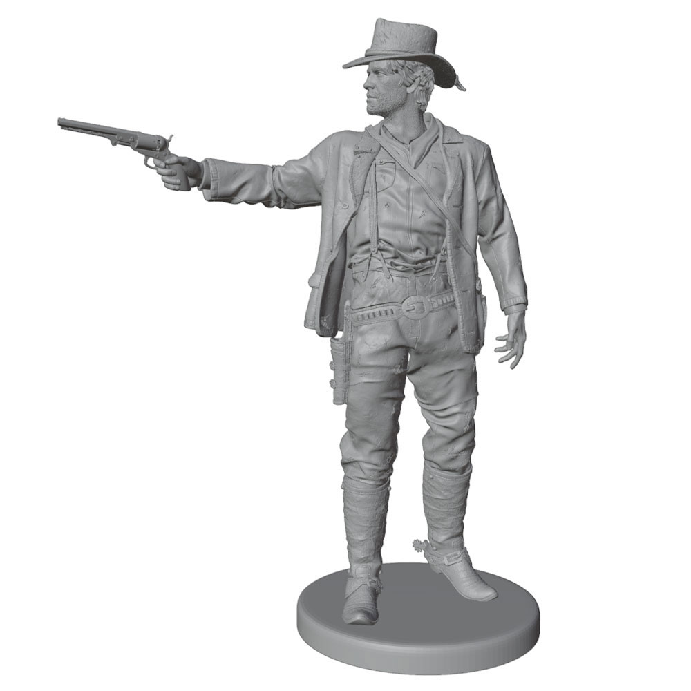 1/24/12/6 레드 데드 웨스턴 카우보이 드로잉 건 - 3D Printing Drawing 리뷰 및 가격