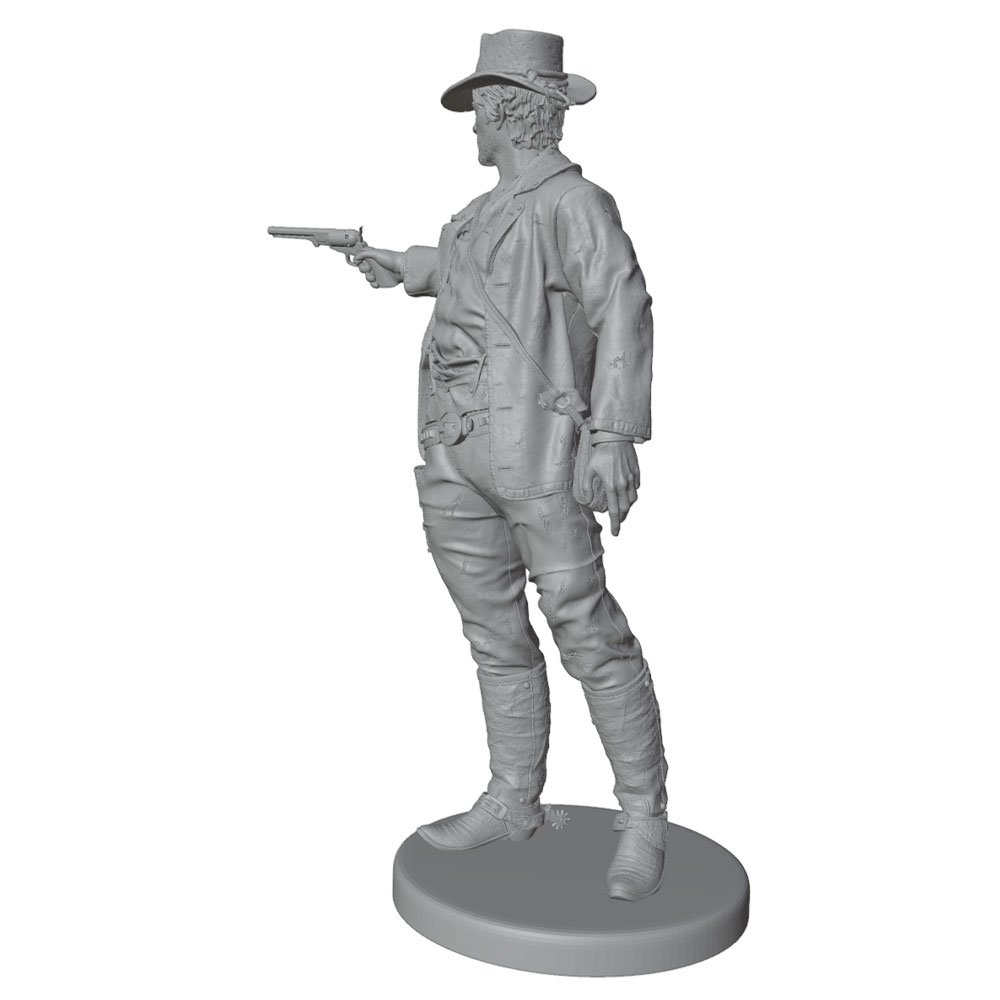 1/24/12/6 레드 데드 웨스턴 카우보이 드로잉 건 - 3D Printing Drawing 리뷰 및 가격