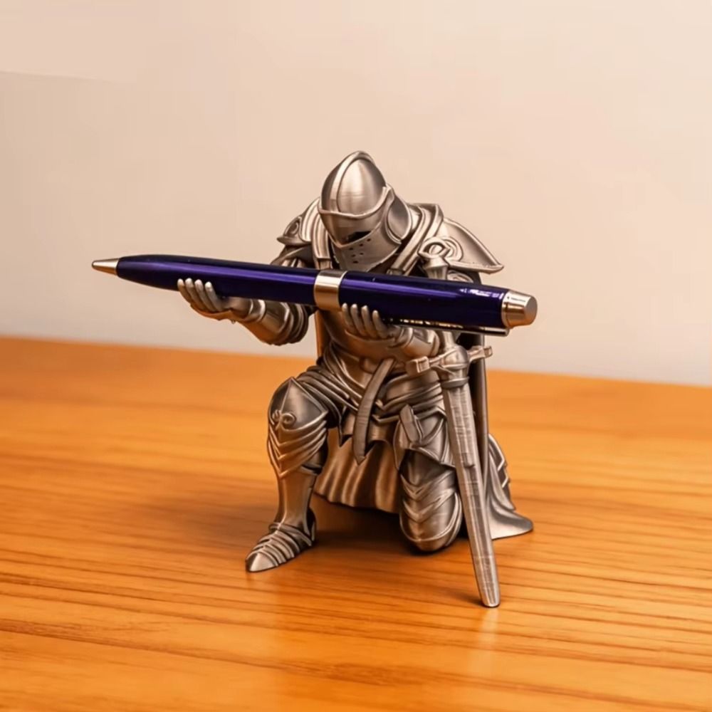 재미있는 무릎꿇은 기사 펜 홀더, 창의적인 다기능 3D - 3D Printing Pen 리뷰 및 가격