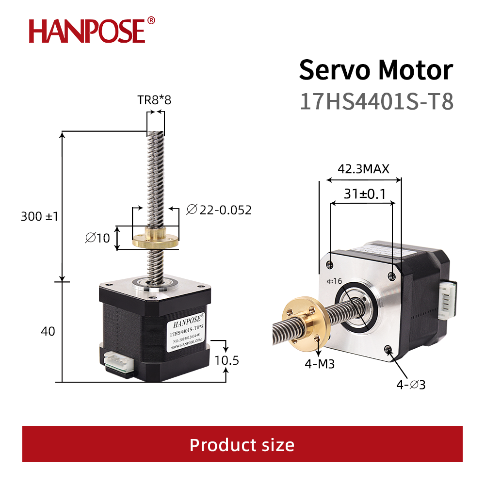 NEMA17 스크류 스테퍼 모터 1.7A 40N.CM  - Lead Screw Stepper 리뷰 및 가격