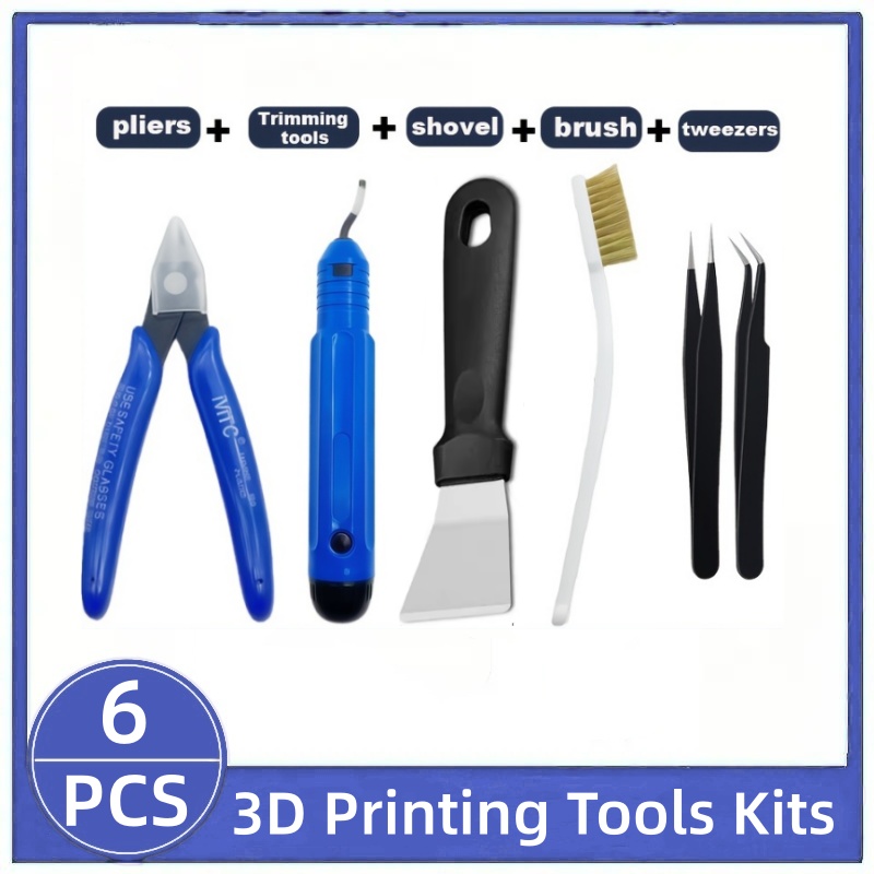 3D 프린팅 도구, 다양한 종류의 도구, 가위, 청소용 - 3D Printing Process 리뷰 및 가격